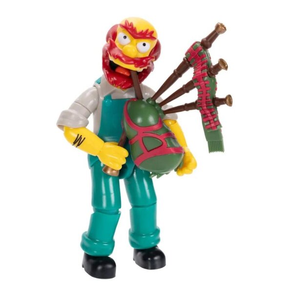 Groundskeeper Willie The Simpsons Jakks 5 in Action Figure - NEW SEALED BOX - Picture 13 of 14